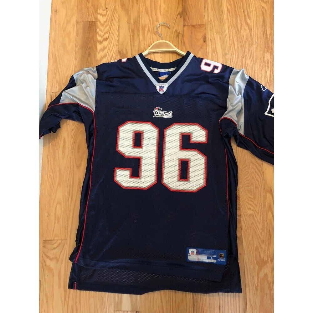NFL On Field New England Patriots Vintage Reebok Jersey Adalius Thomas Sz Lg New